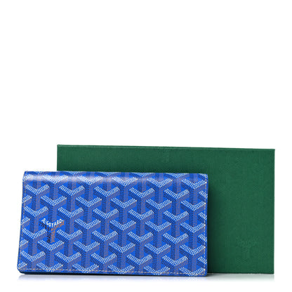 Goyard Goyardine Richelieu Wallet Sky Blue 7 of 7