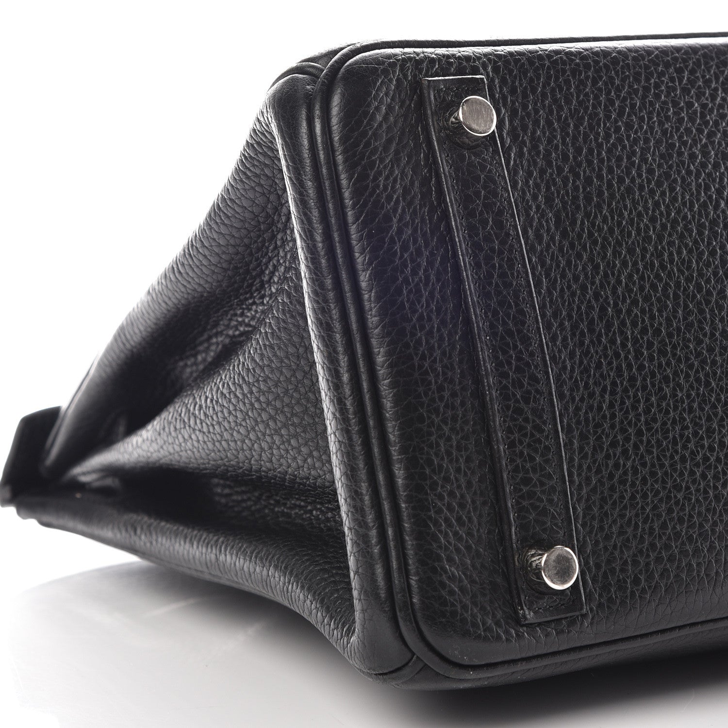 Hermes Taurillon Clemence Birkin 30 Black 36 of 42