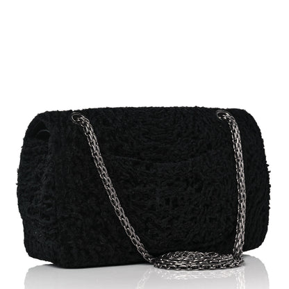 Chanel Persian Lamb Fur 2.55 Reissue 227 Flap Bag Black 2 of 9