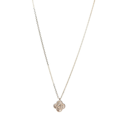 Van Cleef & Arpels 18K Rose Gold Sweet Alhambra Pendant Necklace 1 of 8