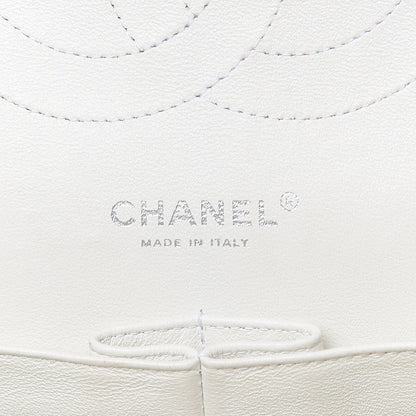 Chanel Caviar Quilted Jumbo Double Flap White 6 of 16