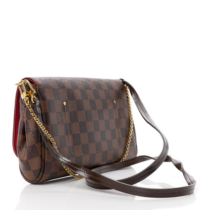 Louis Vuitton Damier Ebene Favorite MM 3 of 10