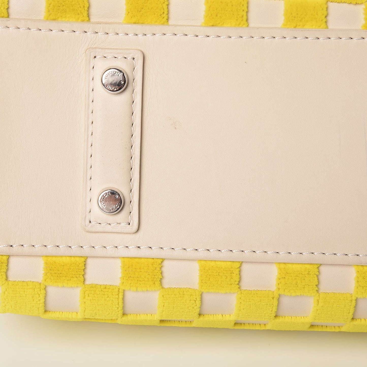 Damier Cubic Speedy East West Yellow