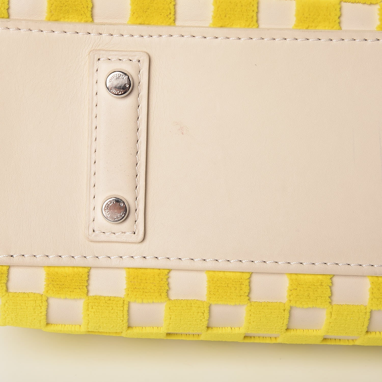 Louis Vuitton Damier Cubic Speedy East West Yellow 24 of 33