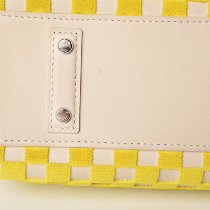 Louis Vuitton Damier Cubic Speedy East West Yellow 24 of 33