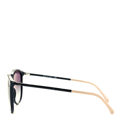 Chanel Acetate Round Sunglasses 5278 Black 3 of 7