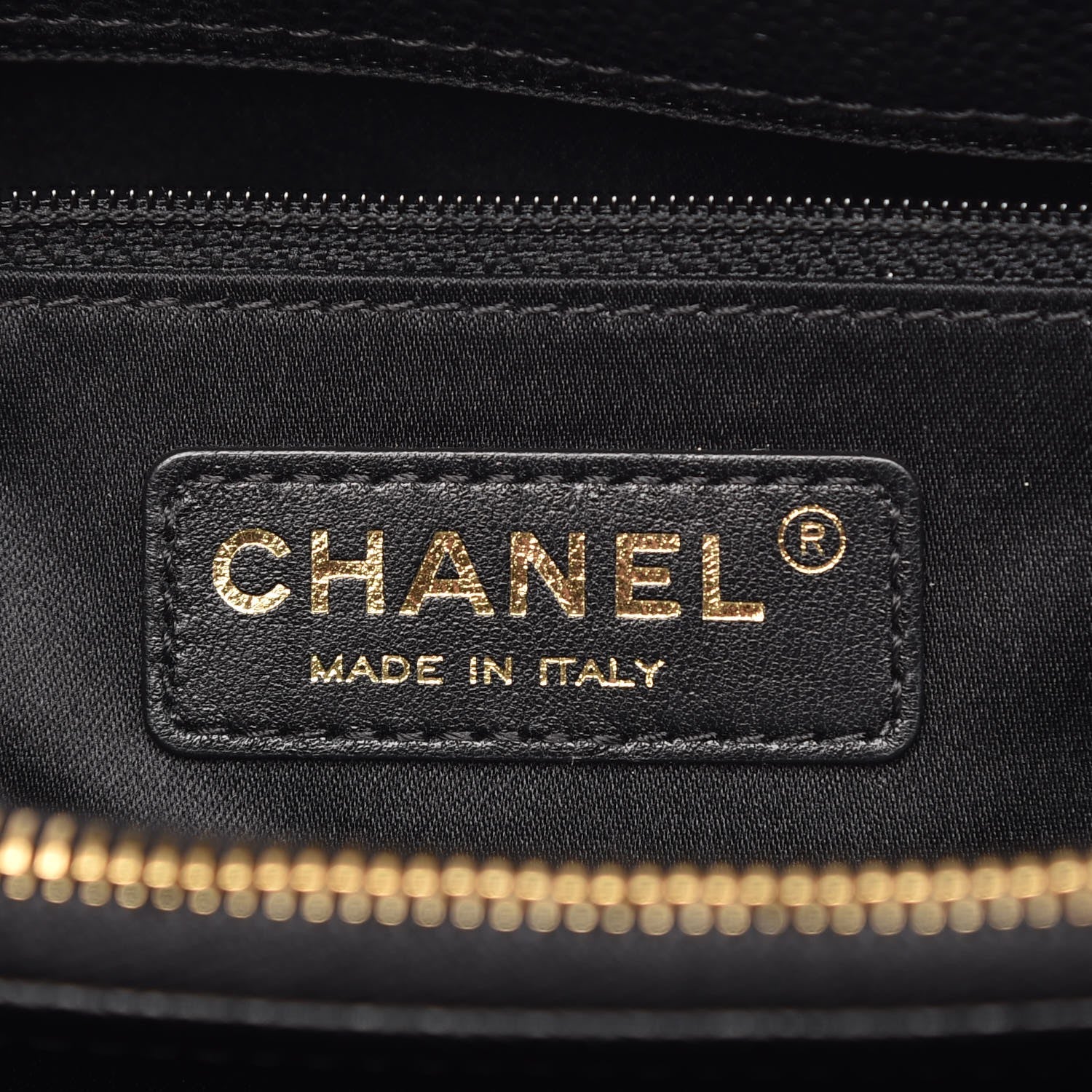 Chanel Caviar Quilted Grand Shopping Tote GST Black 6 of 10
