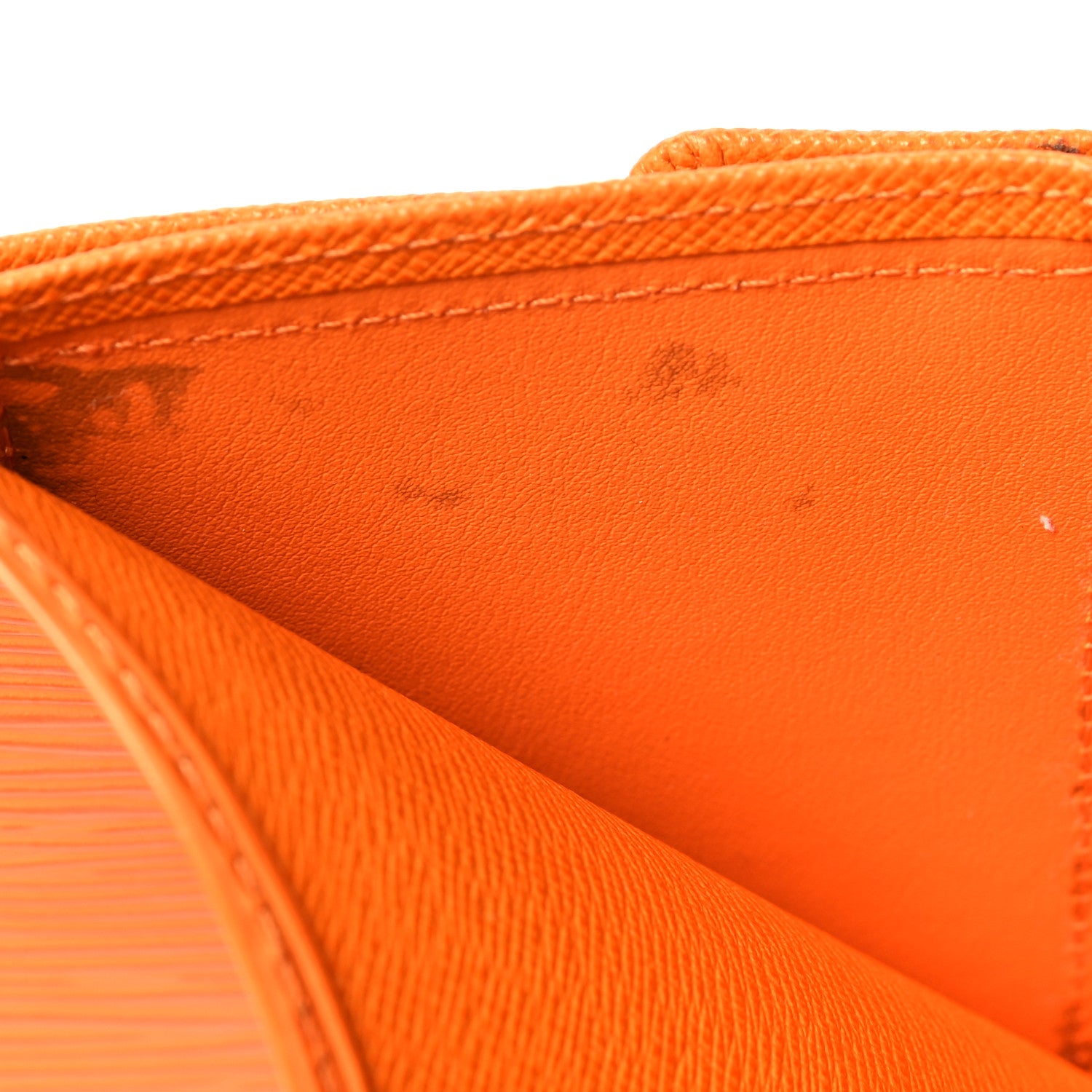 Louis Vuitton Epi Porte-Billets Compact Wallet Mandarin 11 of 13