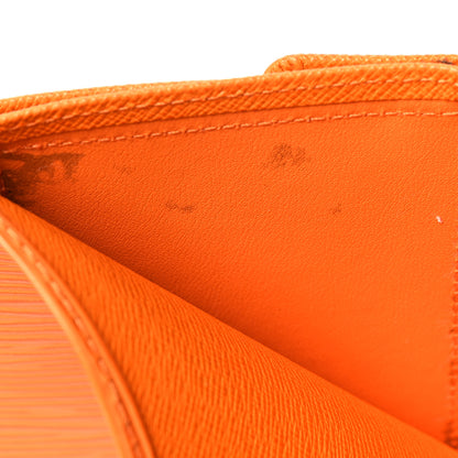 Louis Vuitton Epi Porte-Billets Compact Wallet Mandarin 11 of 13