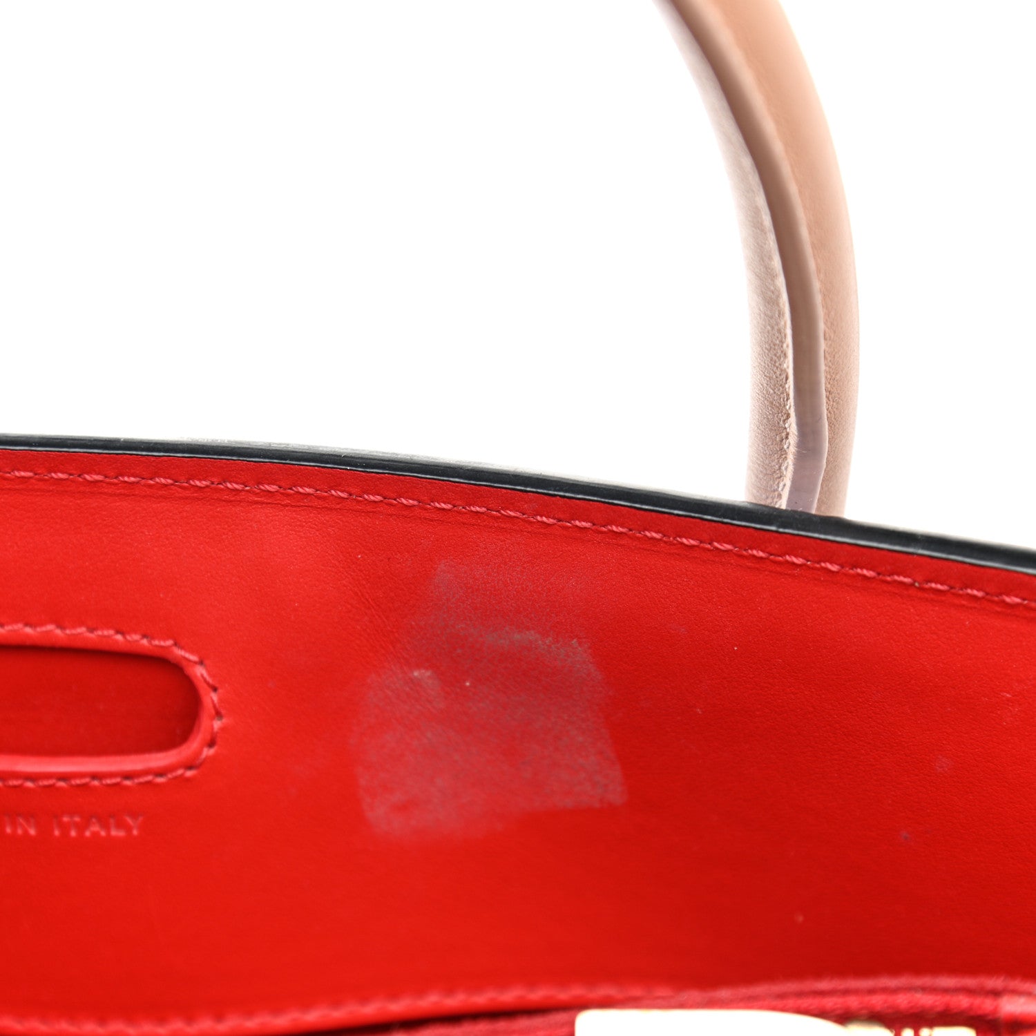 Christian Louboutin Calfskin Patent Studded Large Paloma Blue 11 of 16