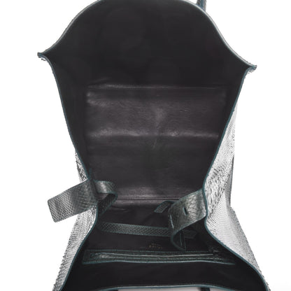 Celine Python Medium Phantom Luggage Emerald 5 of 7