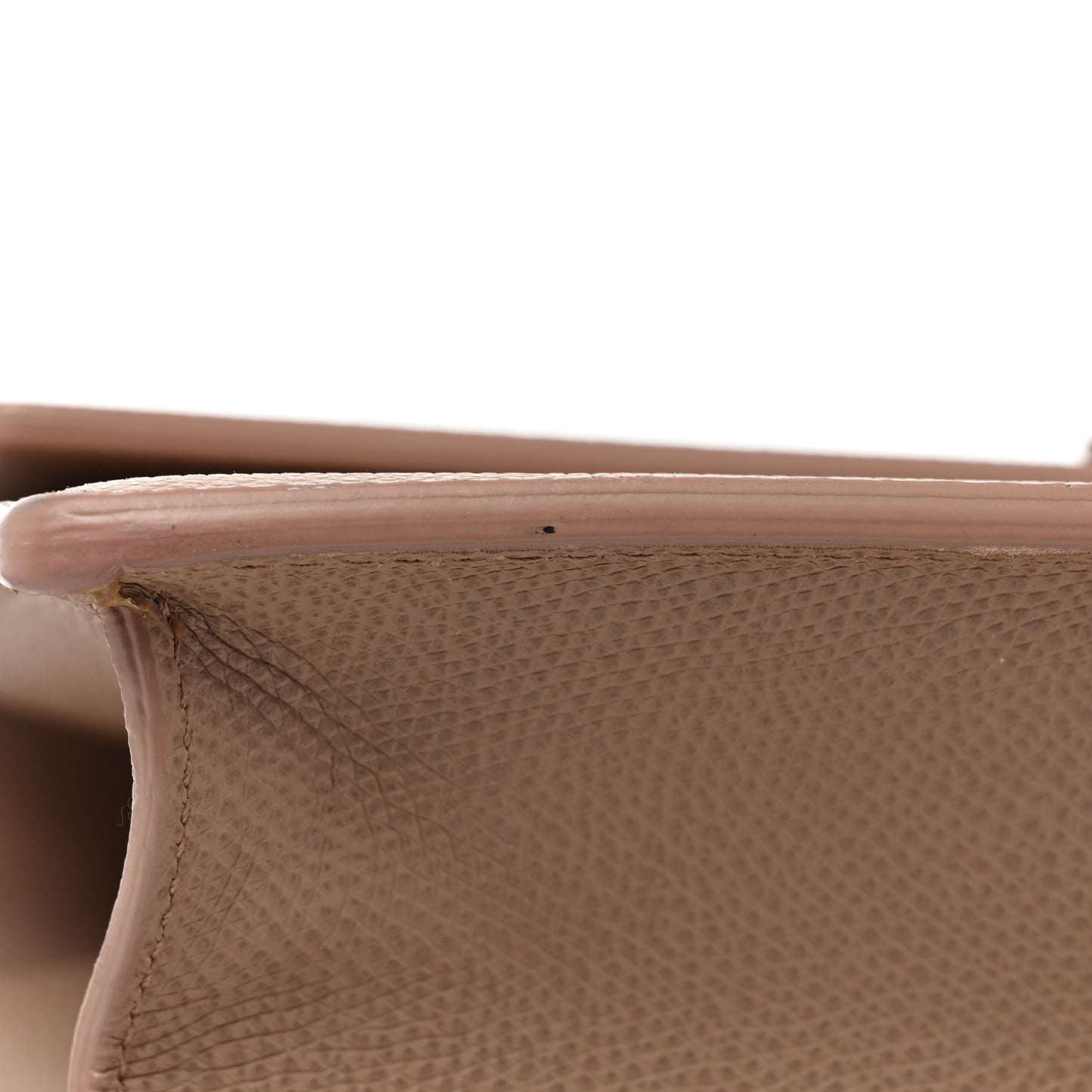 Grained Calfskin 30 Montaigne Chain Flap Bag Blush