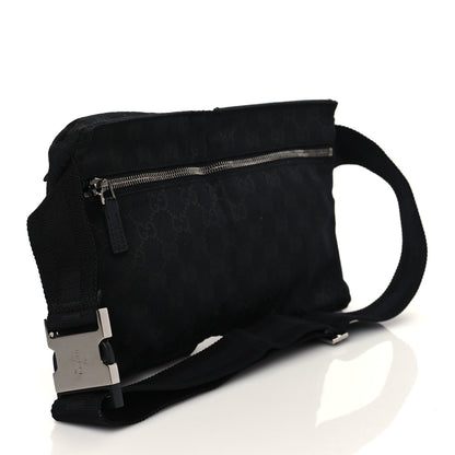 Gucci GG Monogram Double Pocket Belt Bag Black 3 of 9