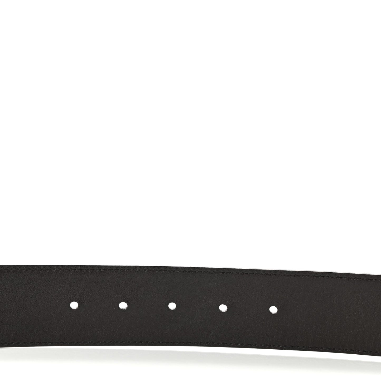 Textured Dollar Calfskin Nickel Double G 40mm Belt 90 36 Dark Cocoa