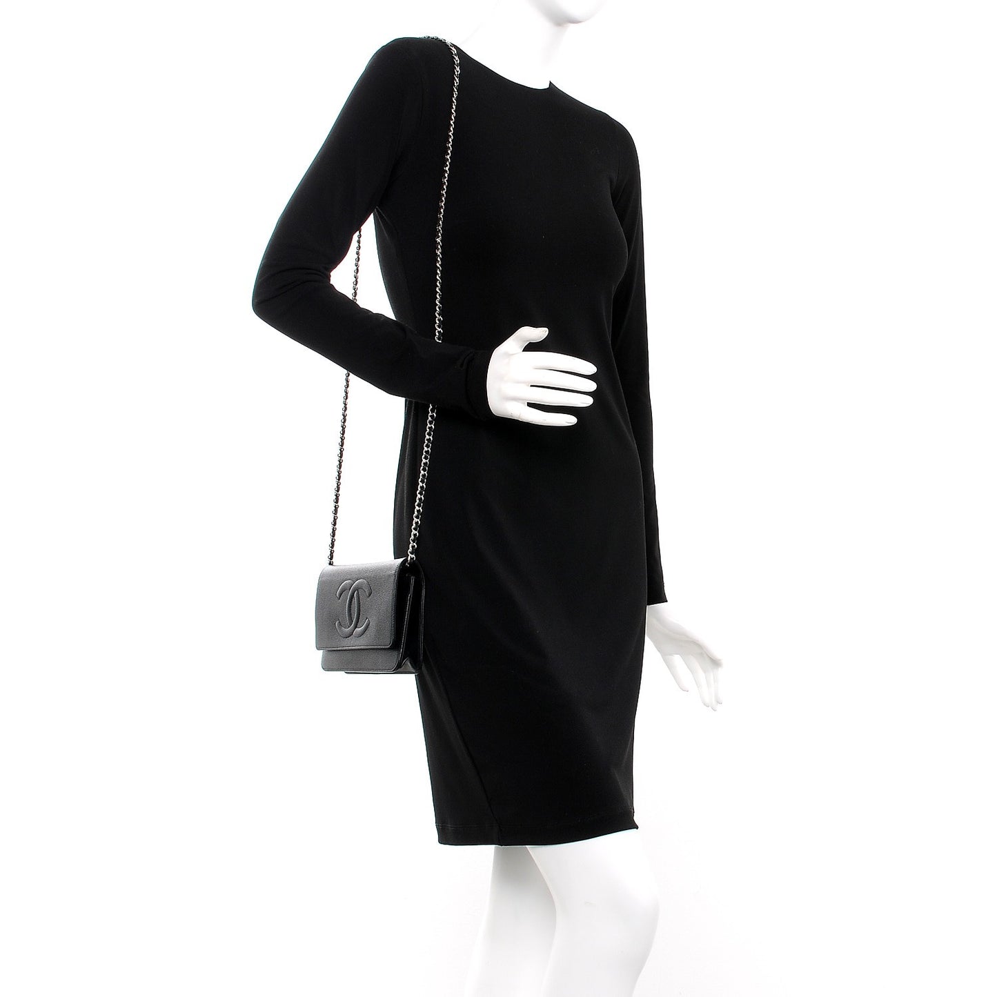 Caviar Timeless CC Wallet On Chain WOC Black