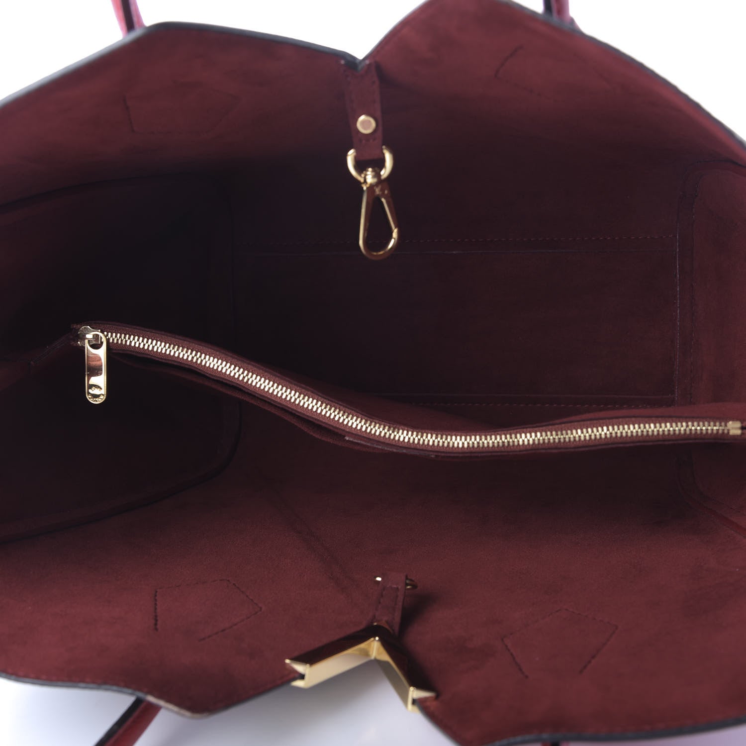 Louis Vuitton Calfskin Monogram Kimono Tote Cherry 5 of 10