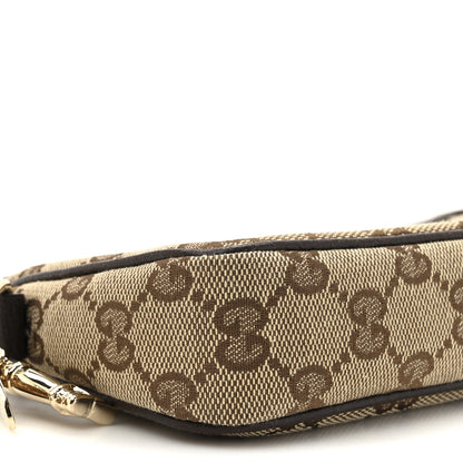 Gucci Monogram Small Pochette Dark Brown 10 of 11