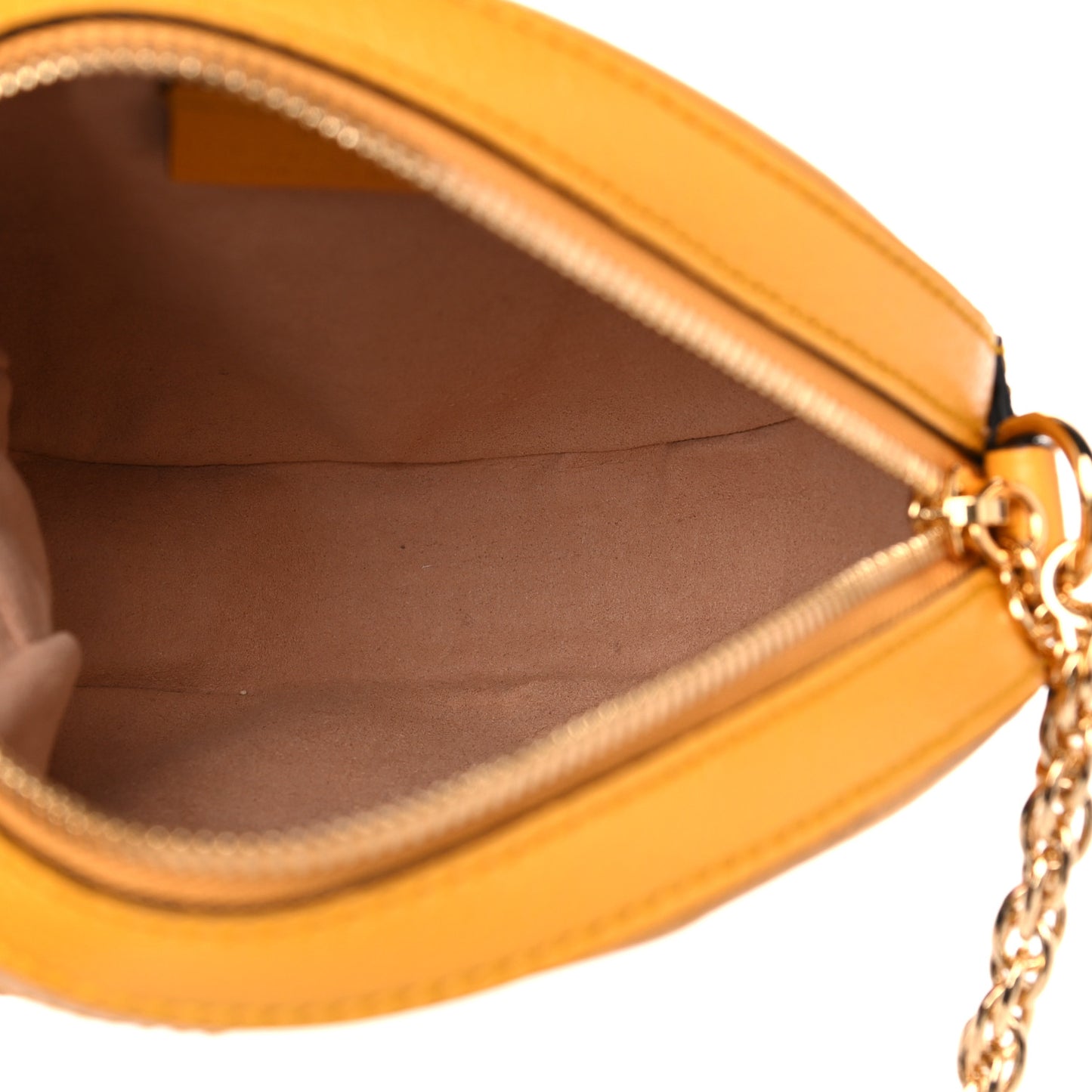 GG Supreme Monogram Flora Web Mini Ophidia Round Shoulder Bag Beige Multicolor Crop
