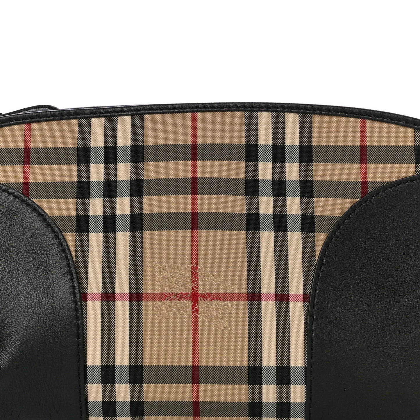 Horseferry Check Small Chichester Crossbody Clutch Bag Black