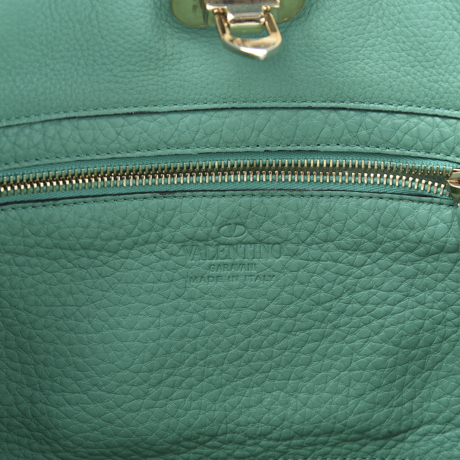 Valentino Garavani Grained Calfskin Small Rockstud Tote Colibri 6 of 12