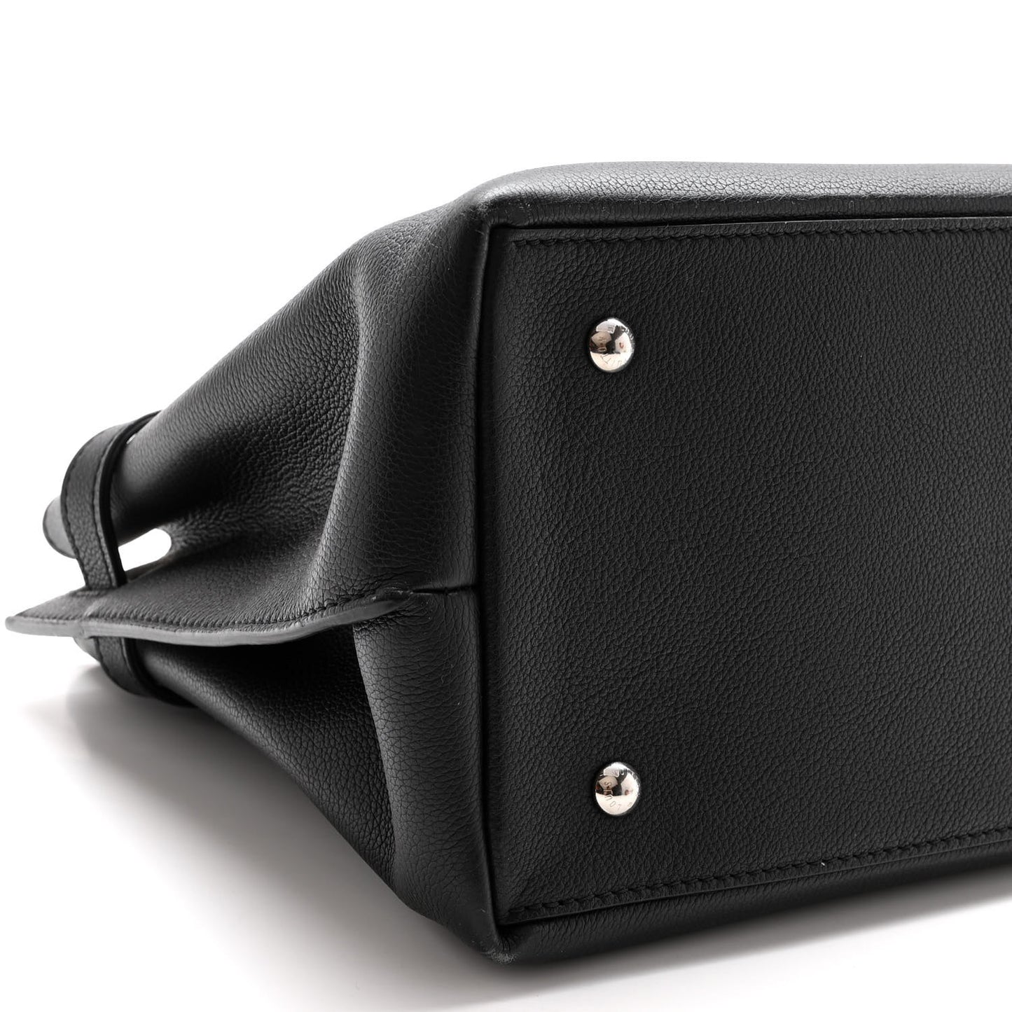 LOUIS VUITTON Calfskin Lockme Day Black