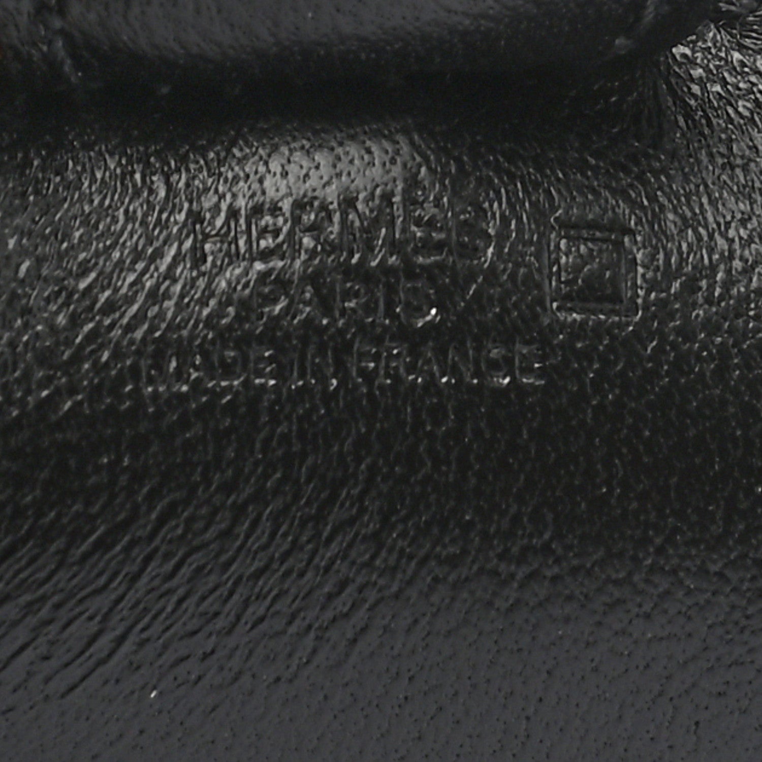 Hermes Milo Lambskin Matte Alligator Touch Grigri Rodeo Horse Bag Charm PM So Black 3 of 6