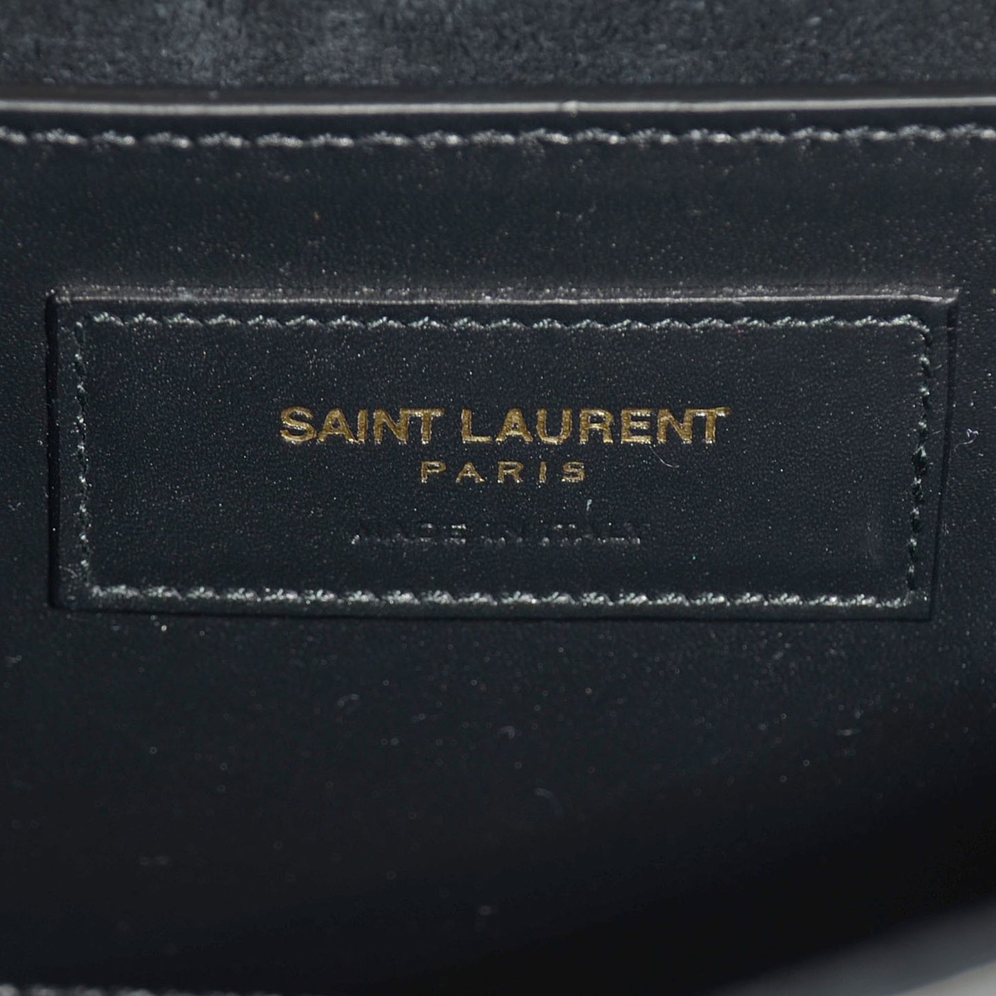 Calfskin Classic Monogram Tassel Clutch Black