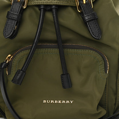 Burberry Nylon Small Crossbody Rucksack Backpack Canvas Green 11 of 14