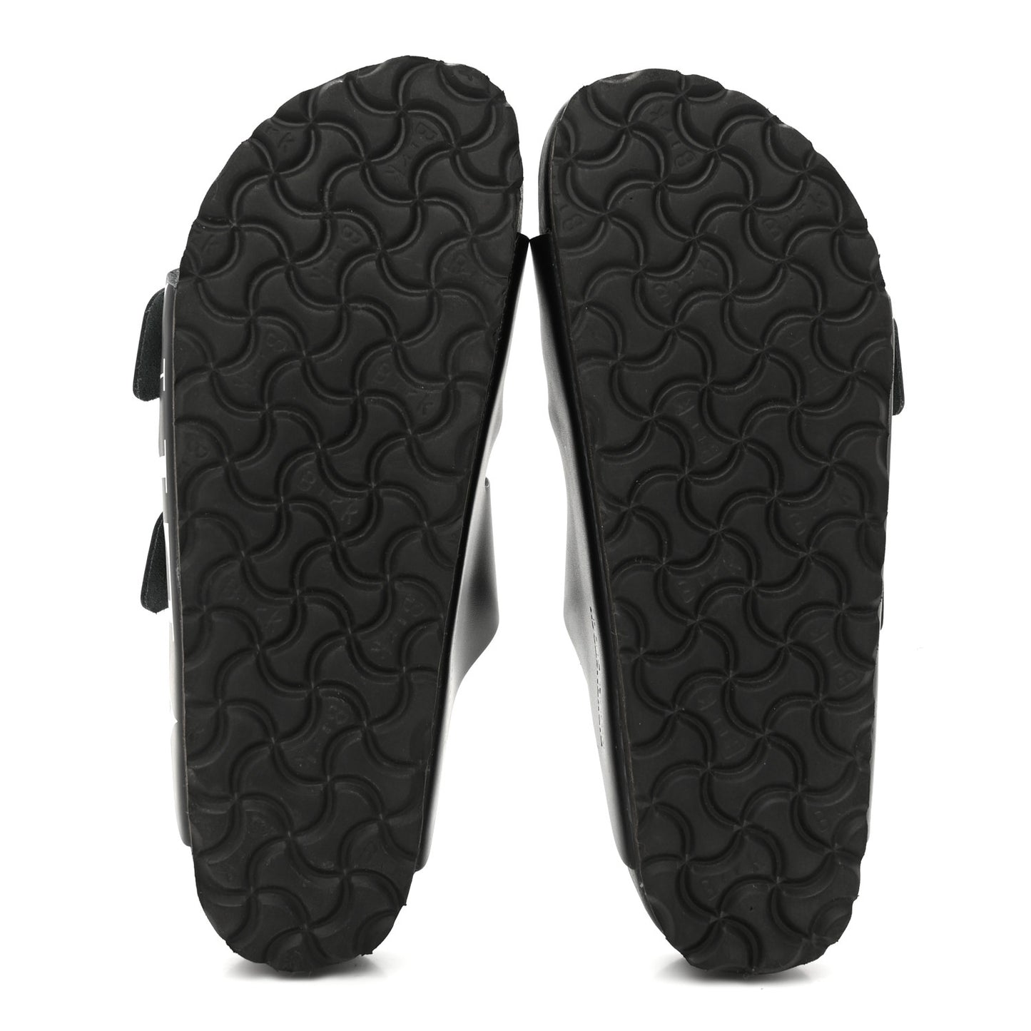 Calfskin VLTN Birkenstock Slide Sandals 37 Black