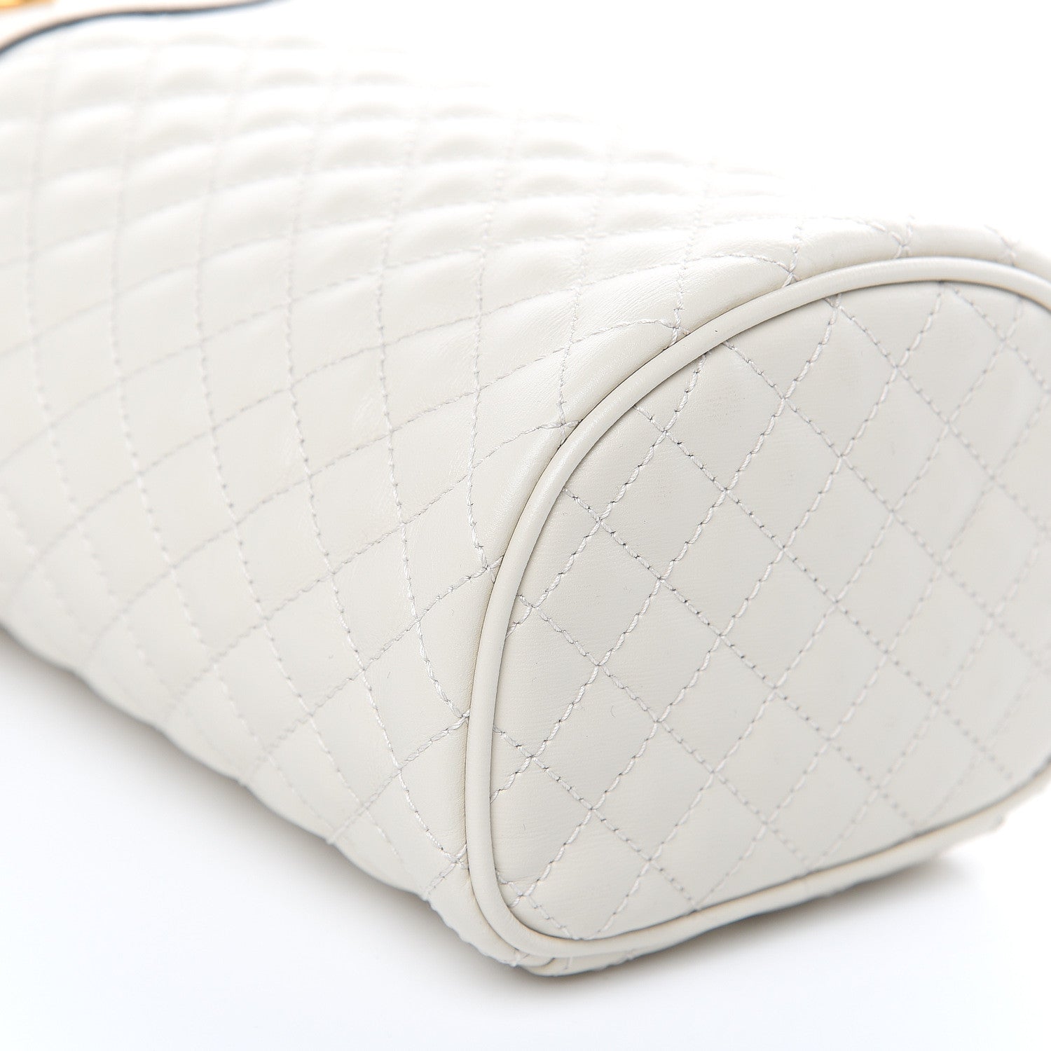 Gucci Calfskin Trapuntata Zumi Belt Bag Off White 8 of 9