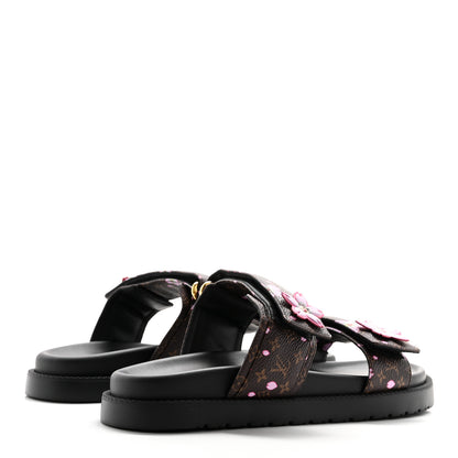 Louis Vuitton LV X TM LV Sunset Comfort Mule Sandal 38 Sakura Brown 4 of 8