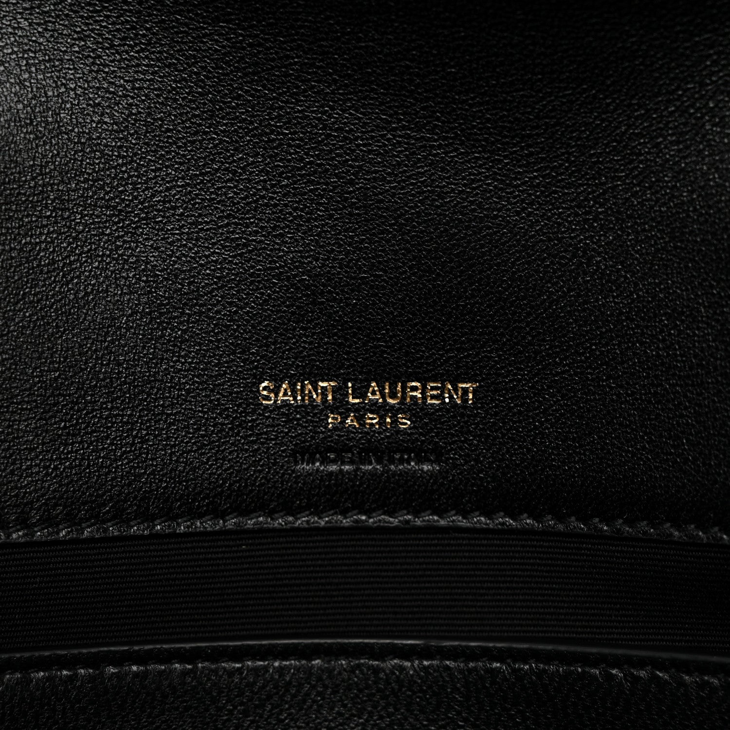 Saint Laurent Lambskin Chevron Quilted Medium LouLou Black 7 of 13
