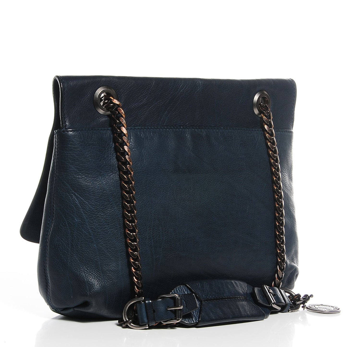 Natural Calfskin Medium Happy