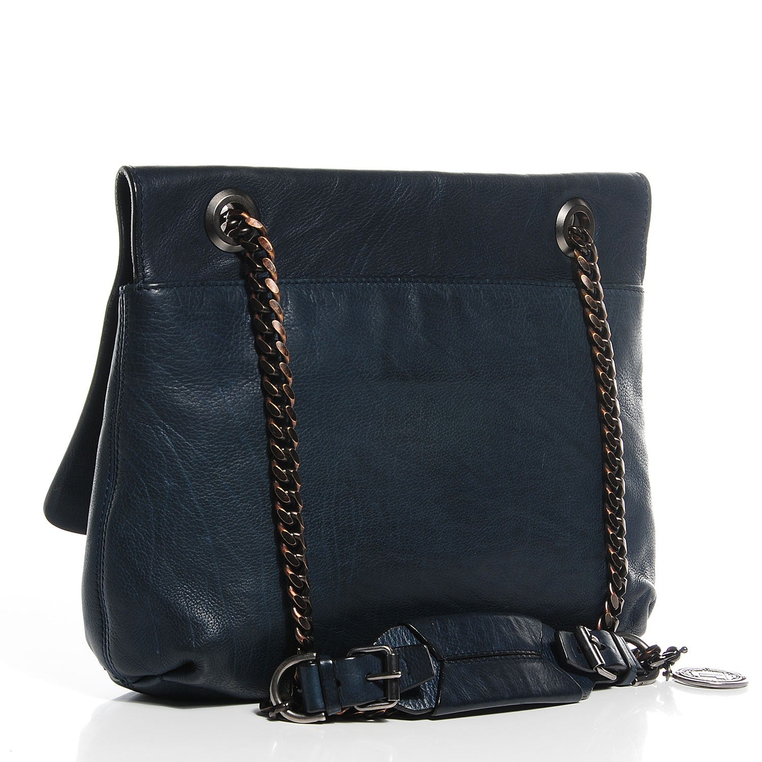 Lanvin Natural Calfskin Medium Happy 3 of 10