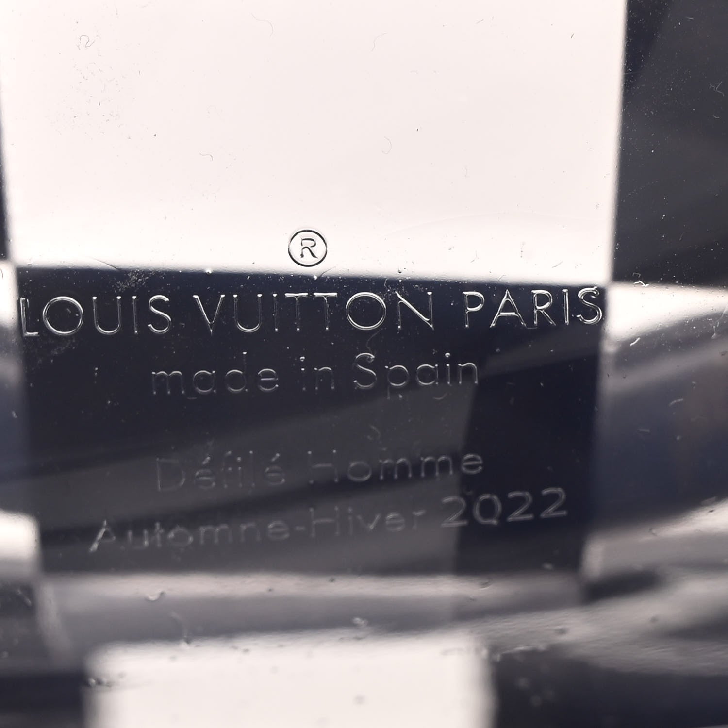 Louis Vuitton PVC Monogram Chess Sac Plat 6 of 11