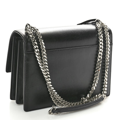 Saint Laurent Calfskin Medium Monogram Sunset Black 2 of 11