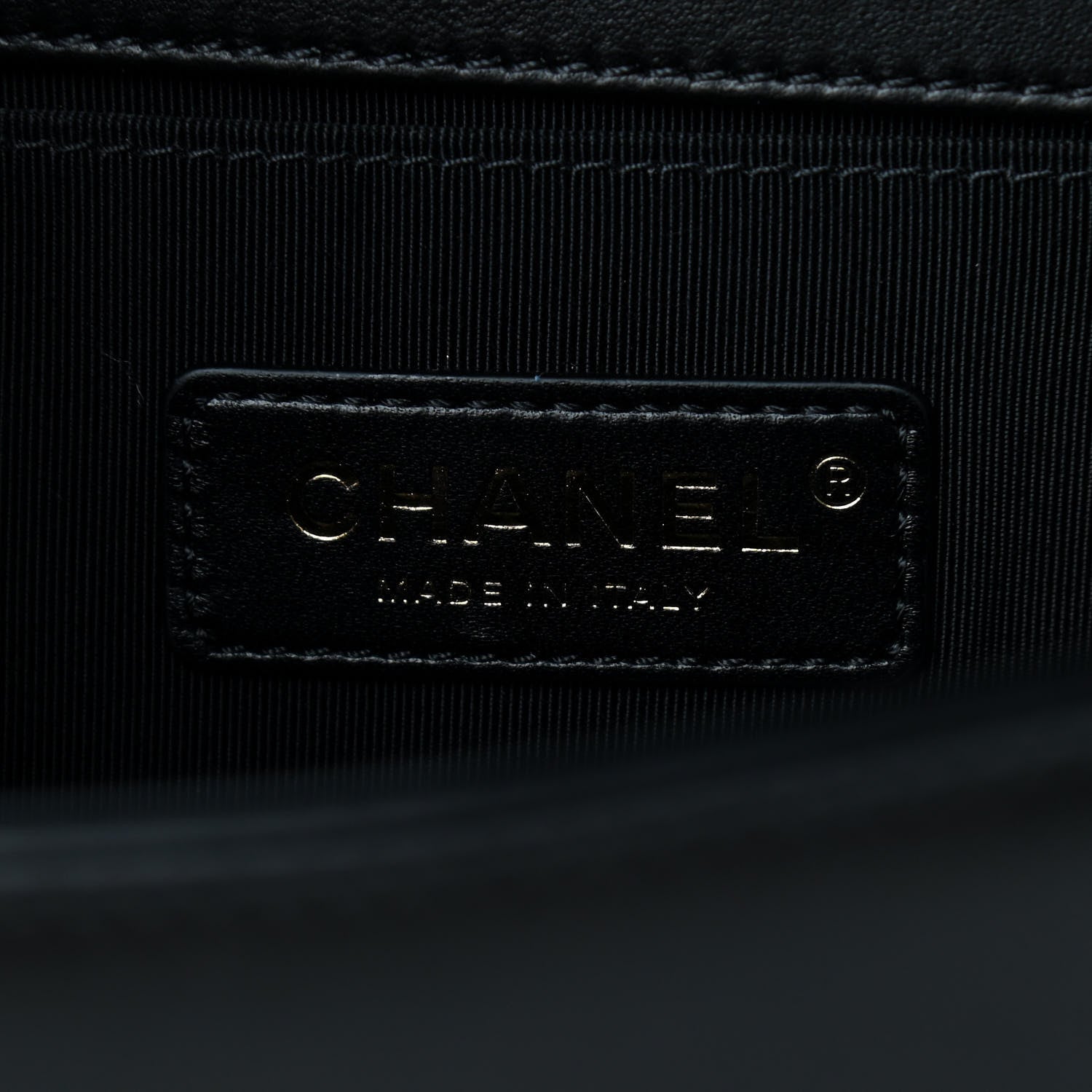 Chanel Lambskin Quilted Medium Boy Flap Black 5 of 8