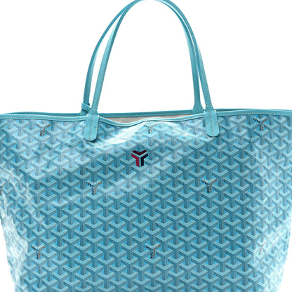 Goyard Goyardine Saint Louis GM Balise Beach Towel Set Turquoise 10 of 12