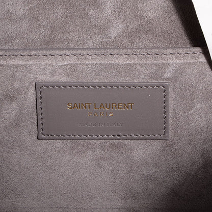 Saint Laurent Calfskin Medium Emmanuelle Bucket Bag Fog 6 of 8