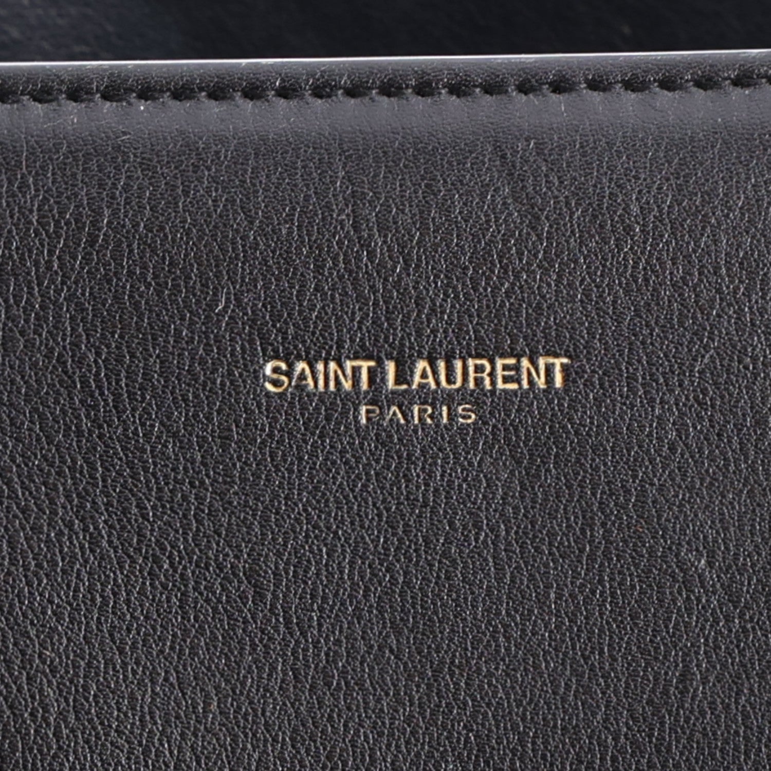 Saint Laurent Calfskin Large Sac de Jour Carryall Black 6 of 10