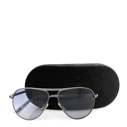 Tom Ford Metal Marko Aviator Sunglasses TF144 Gunmetal 8 of 8