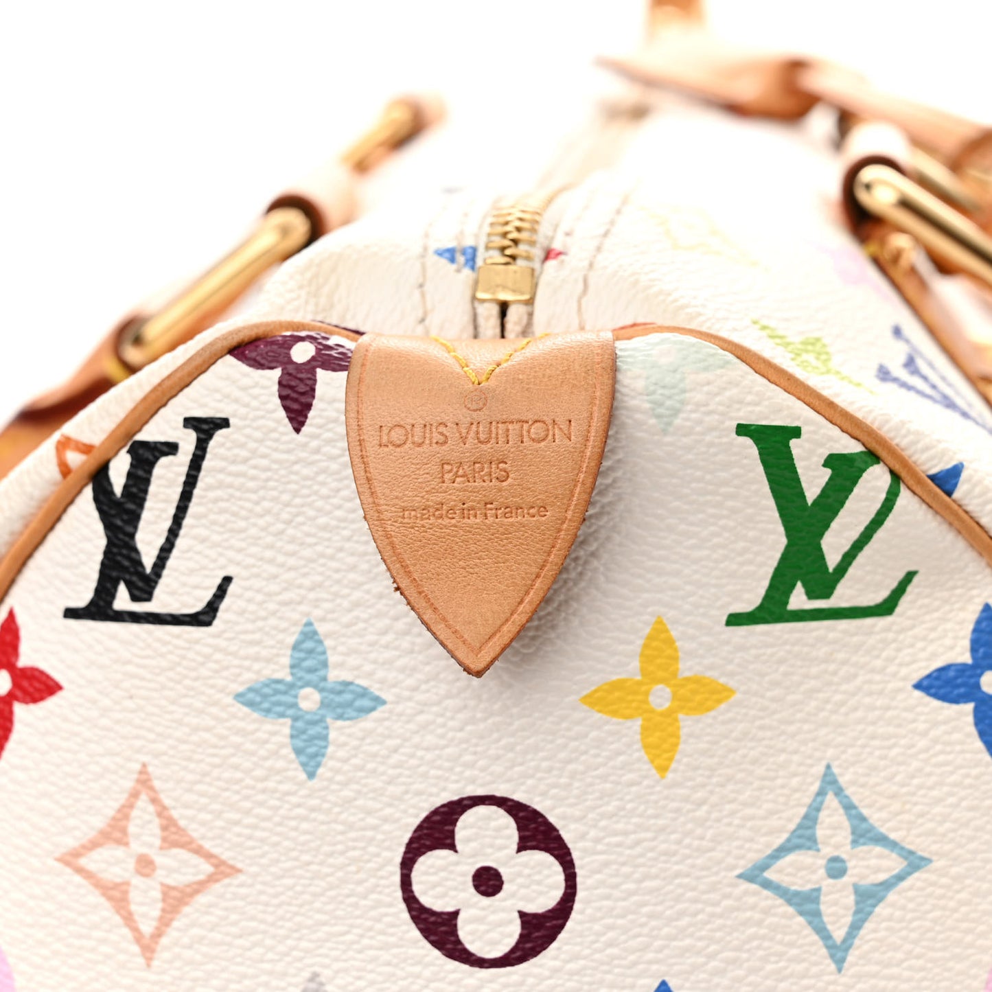 Monogram Multicolor Speedy 30 White