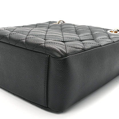 Chanel Caviar Quilted Petit Shopping Tote PST Black 11 of 11