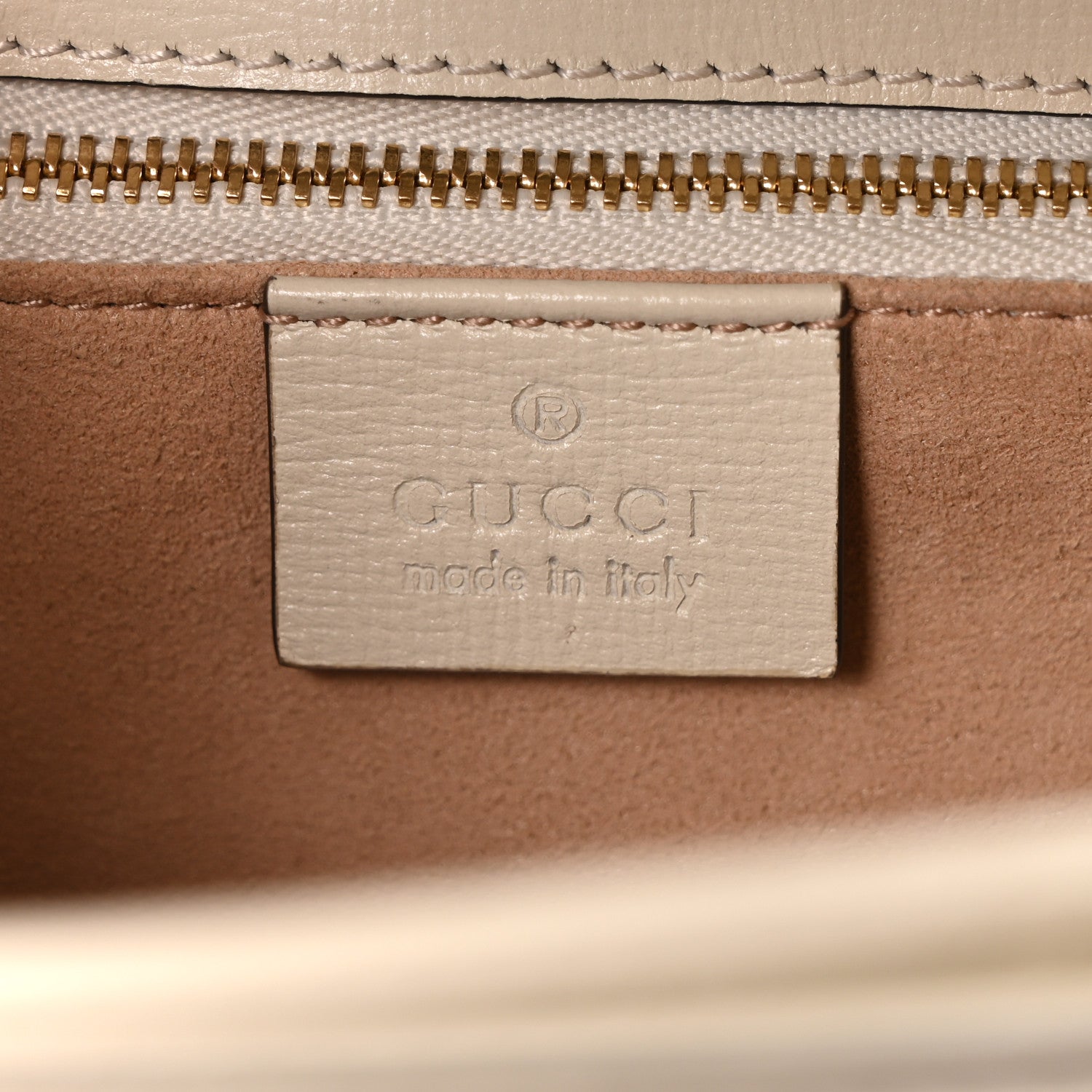 Gucci Azalea Calfskin Horsebit 1955 Shoulder Bag Mystic White 6 of 10