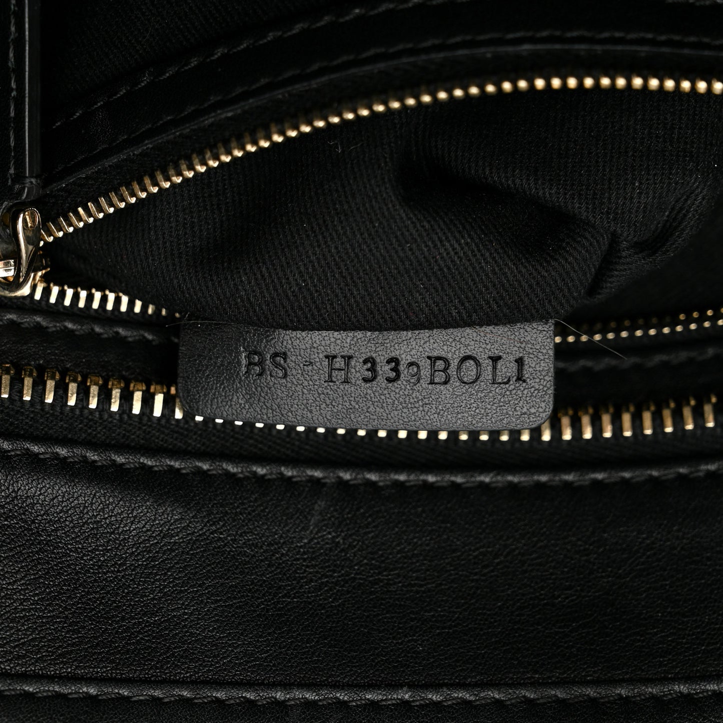 Vitello Rockstud Double Handle Tote Black