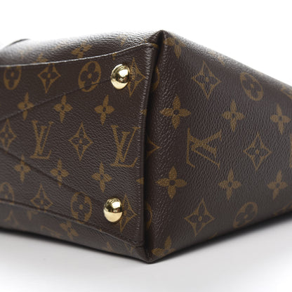 Louis Vuitton Monogram V Tote MM Black 8 of 10