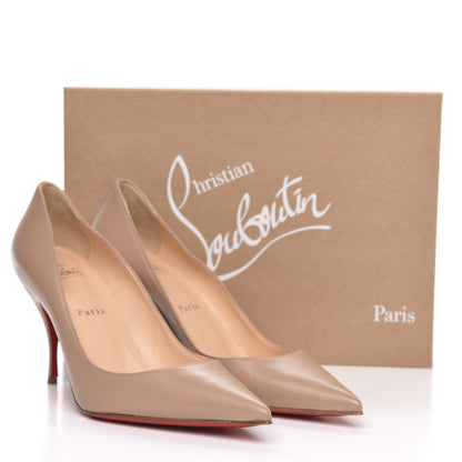 Christian Louboutin Nappa Clare 80 Pumps 38 Nude 8 of 8