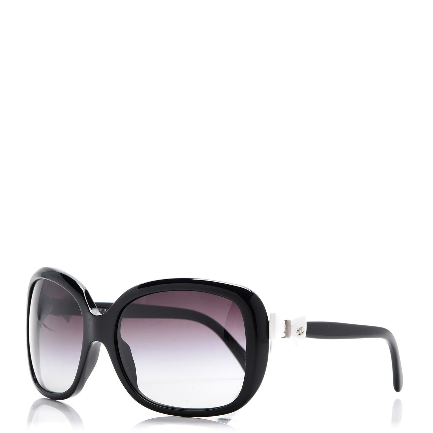 CC Bow Sunglasses 5171 Black White