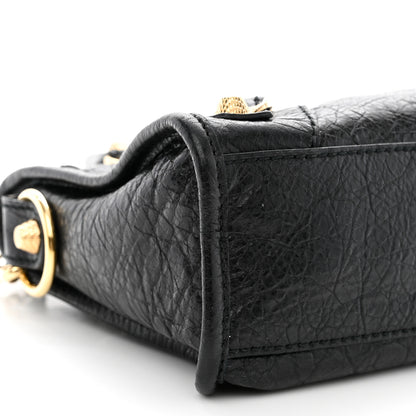 Balenciaga Agneau Giant 12 Gold Hardware Mini City Black 9 of 12