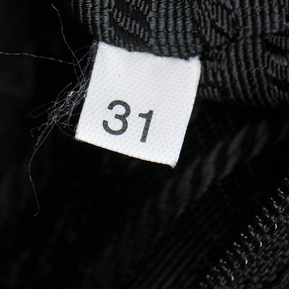 Prada Nylon Vela Medium Backpack Black 9 of 15